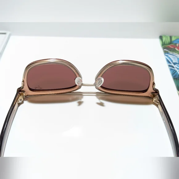 New Maui Jim Relaxation Mode Espresso Polarized Maui Sunrise Sunglasses P844-19B